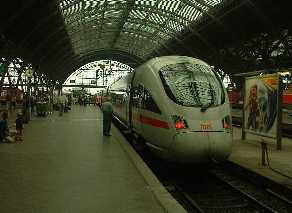 picture of ICET at Leipzig hbf 