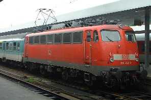 picture of class 110 at Hamburg Altona 