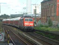picture of Class 111 passing Through Sternshanze 
