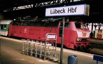 picture of Class 218 at Lubeck Hbf 