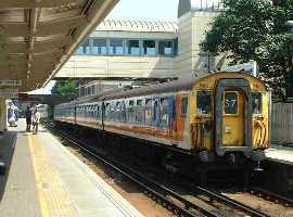 picture of Stagecoach South West Trains Livered class 411 at Feltham 