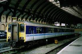 picture of Class 150 at York 