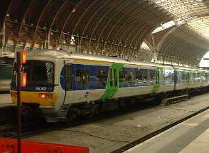 Picture of class 166 at London Paddington