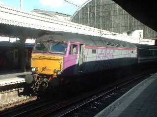 picture of class 57 at London Paddington